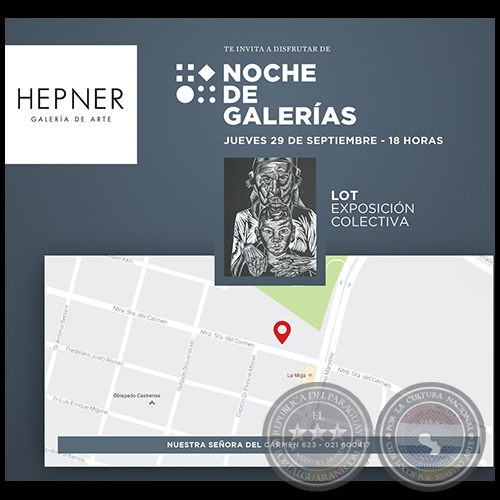 Lot - Exposición Colectiva - Noche de Galerías - Jueves 29 de Setiembre de 2016